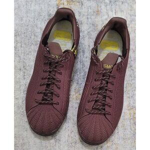 Adidas Men's Brown Superstar Primeknit x Pharrell Brown Size‎ 9 S42926
